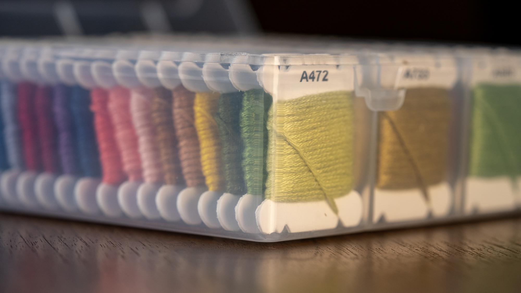Sample swatches and price notes